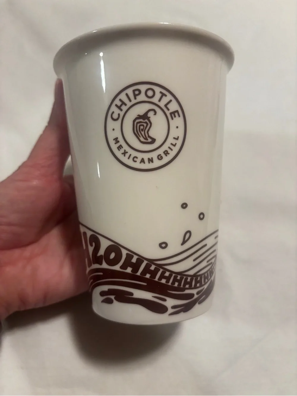 Chipotle enjoy candle